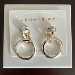 Never worn! One of a kind! Beautiful pair of sample Jenny Bird earrings.